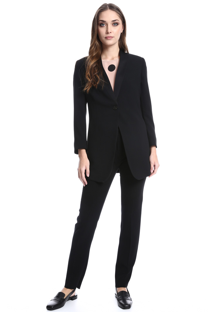 Crepe envers satin blazer Intrend Crepe envers satin blazer Intrend