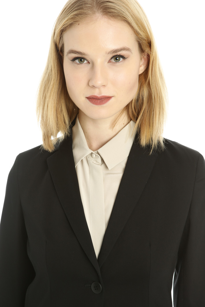 Stretch cotton blazer Intrend Stretch cotton blazer Intrend