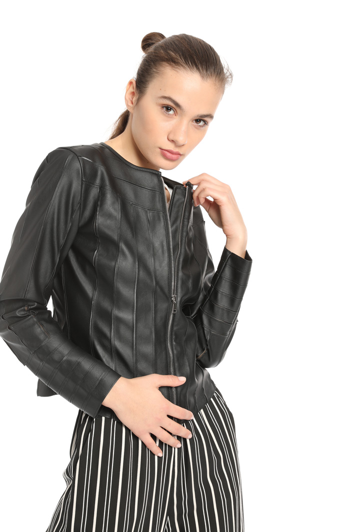 Faux leather jacket Intrend Faux leather jacket Intrend