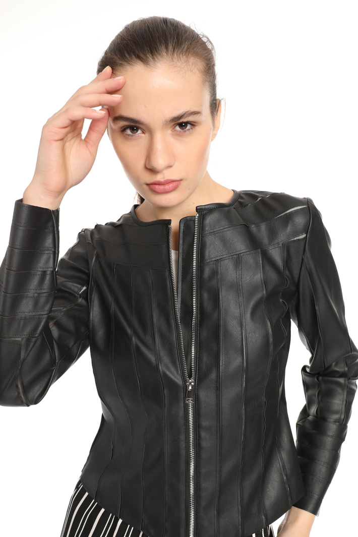 Faux leather jacket Intrend Faux leather jacket Intrend