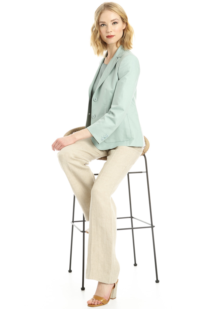 Cotton and linen blazer Intrend Cotton and linen blazer Intrend