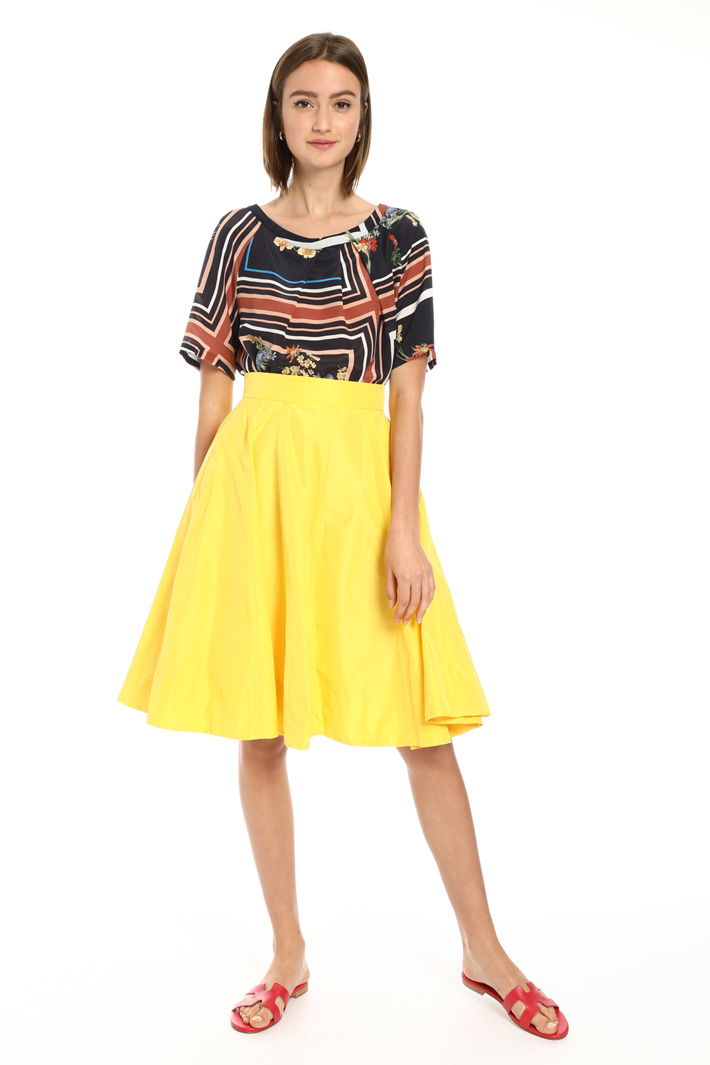 Lined A-line skirt Intrend Lined A-line skirt Intrend