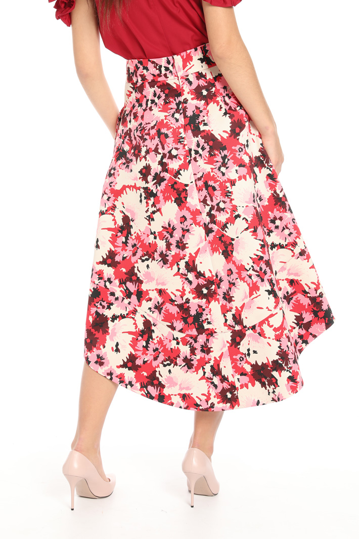 Printed faille skirt Intrend Printed faille skirt Intrend