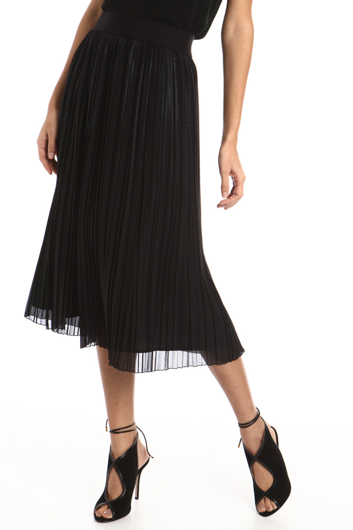 Pleated midi skirt Intrend Pleated midi skirt Intrend