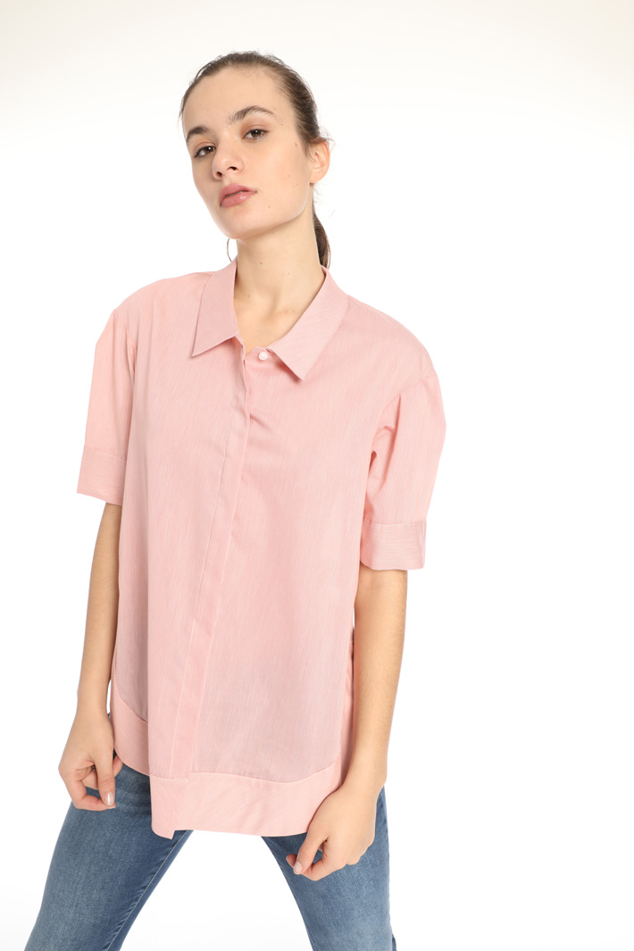 Short sleeve cotton shirt Intrend Short sleeve cotton shirt Intrend
