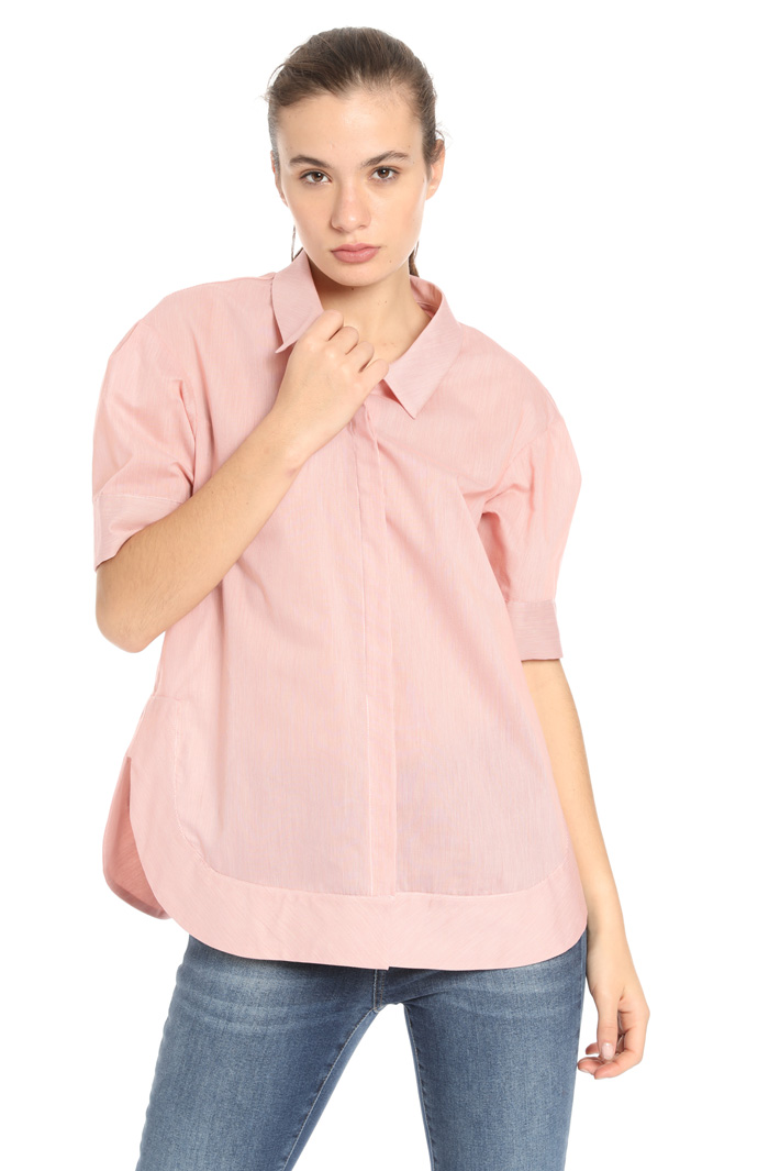 Short sleeve cotton shirt Intrend Short sleeve cotton shirt Intrend
