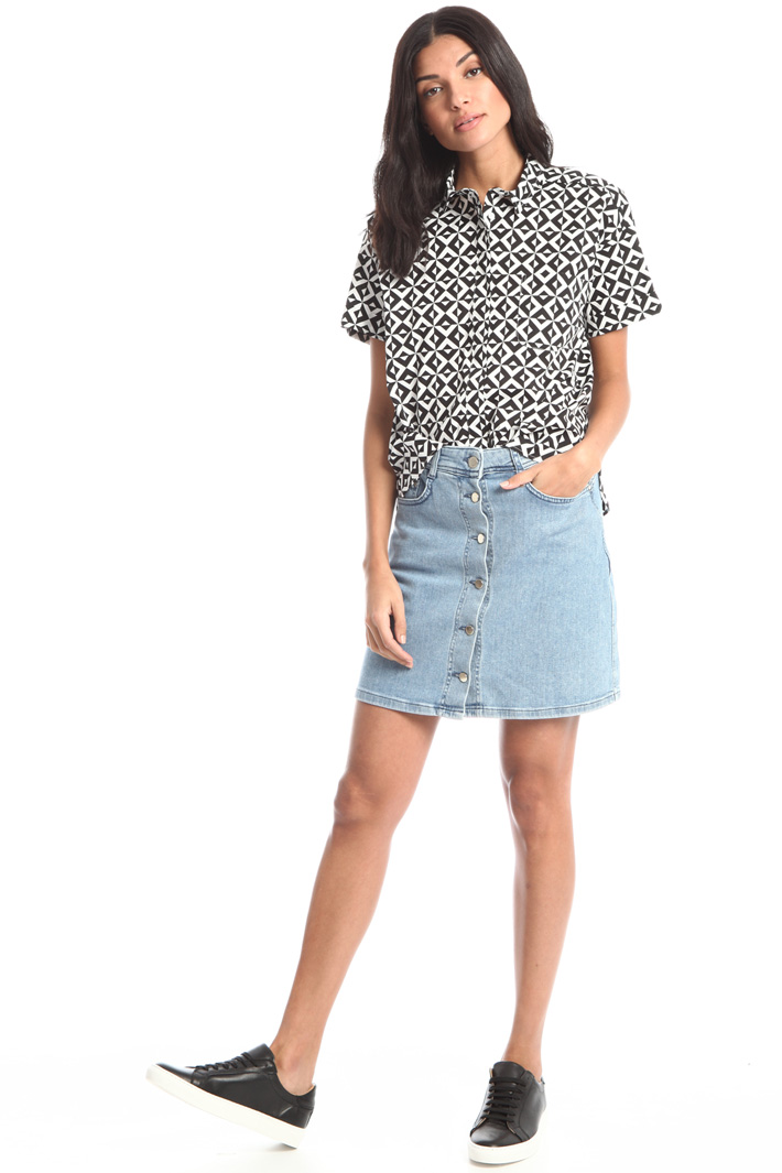Geometrical pattern shirt Intrend Geometrical pattern shirt Intrend