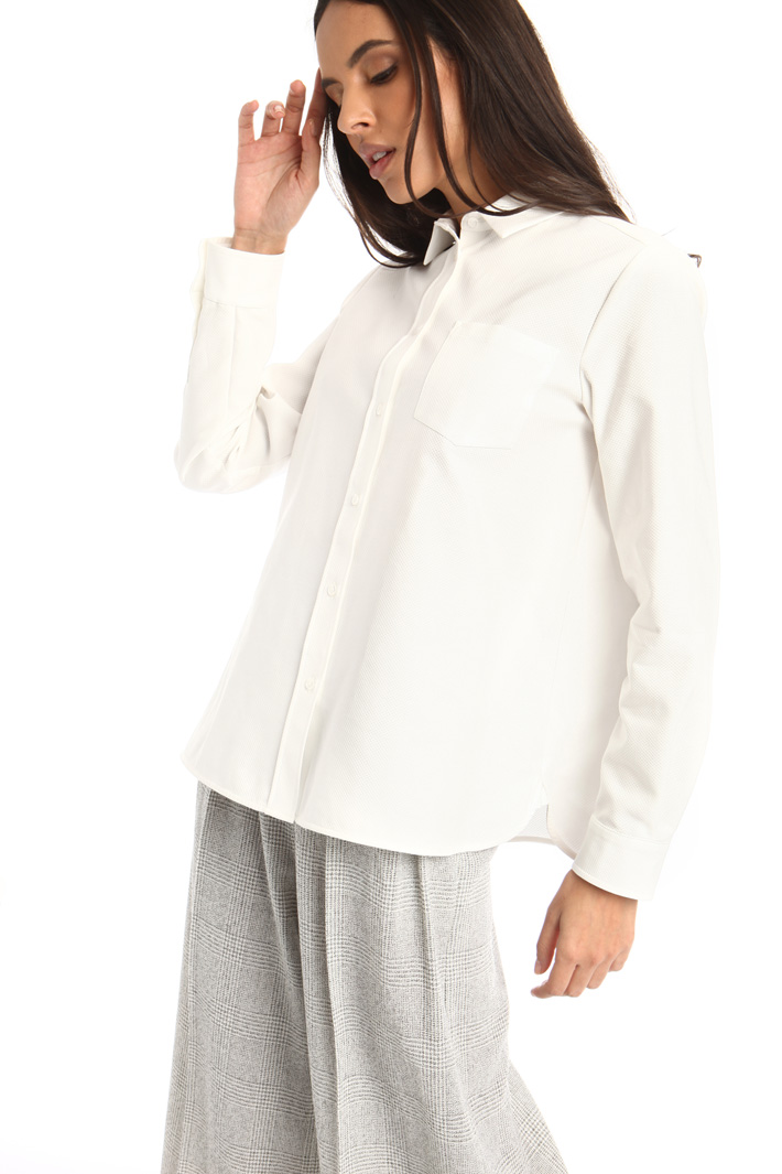 Cotton piquet shirt Intrend Cotton piquet shirt Intrend