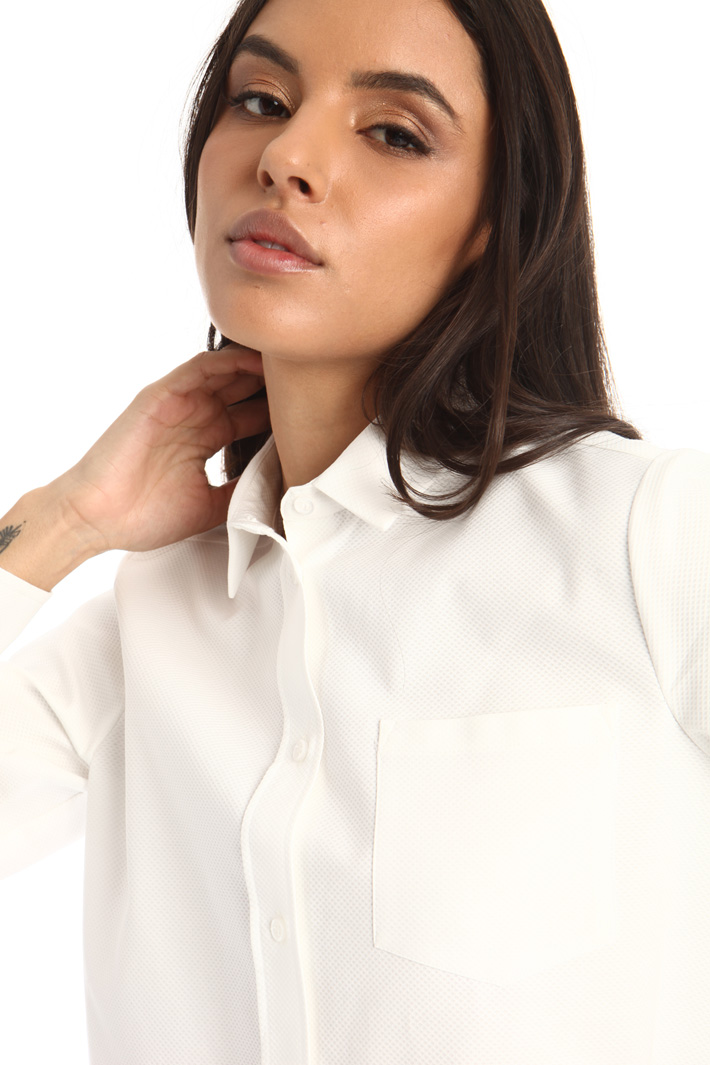 Cotton piquet shirt Intrend Cotton piquet shirt Intrend