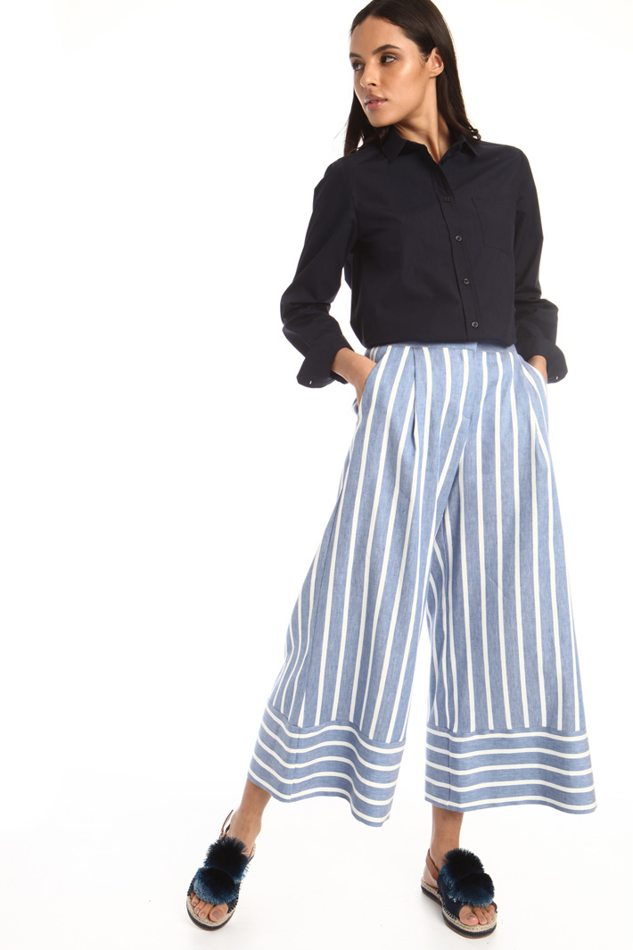 Cotton poplin shirt Intrend Cotton poplin shirt Intrend
