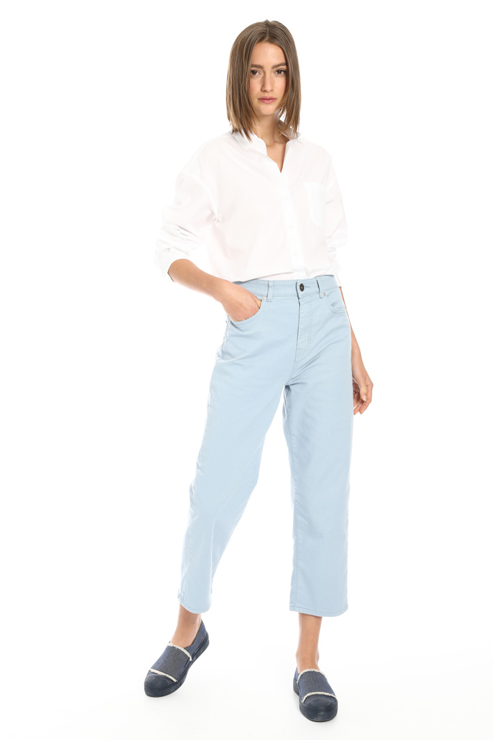 Oversized pure cotton shirt Intrend Oversized pure cotton shirt Intrend