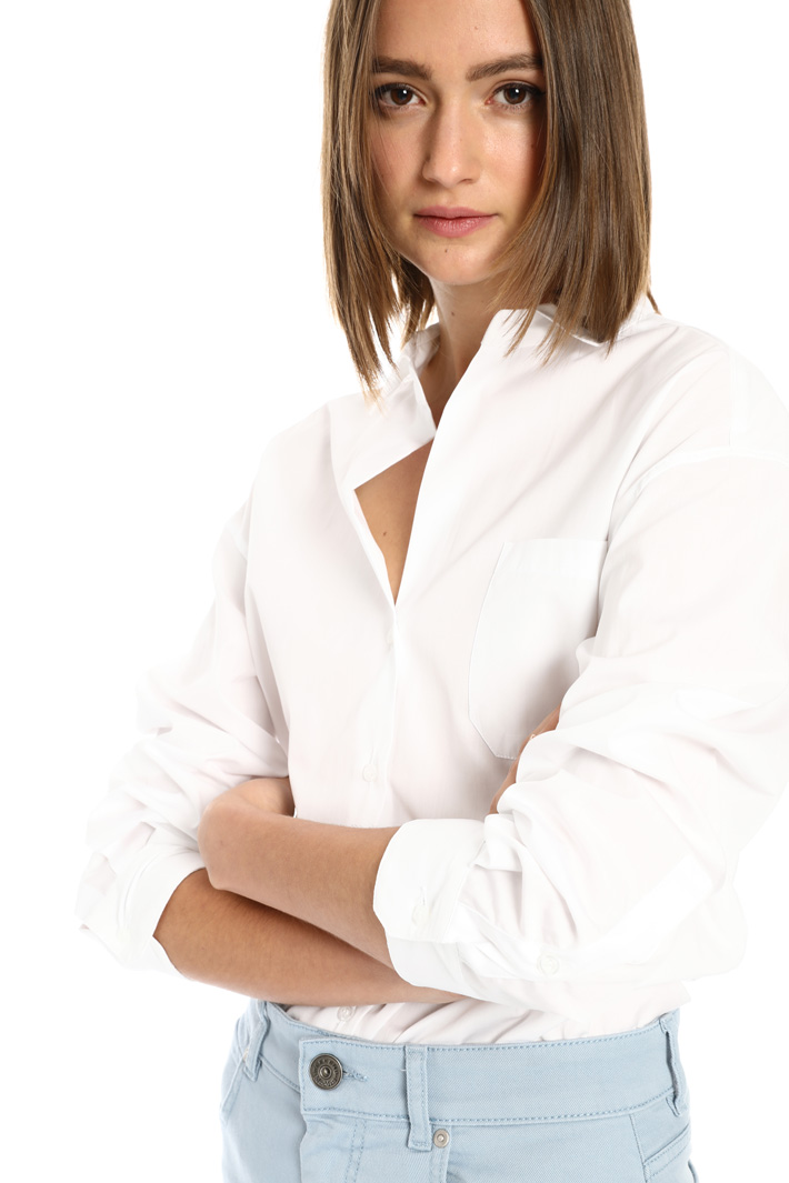 Oversized pure cotton shirt Intrend Oversized pure cotton shirt Intrend