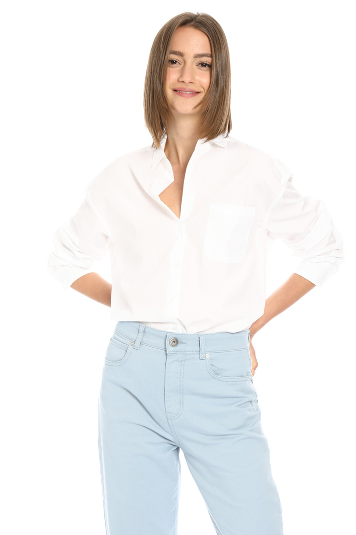 Oversized pure cotton shirt Intrend Oversized pure cotton shirt Intrend