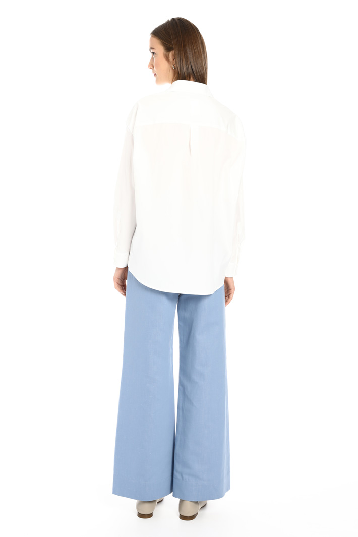 Oversized pure cotton shirt Intrend Oversized pure cotton shirt Intrend