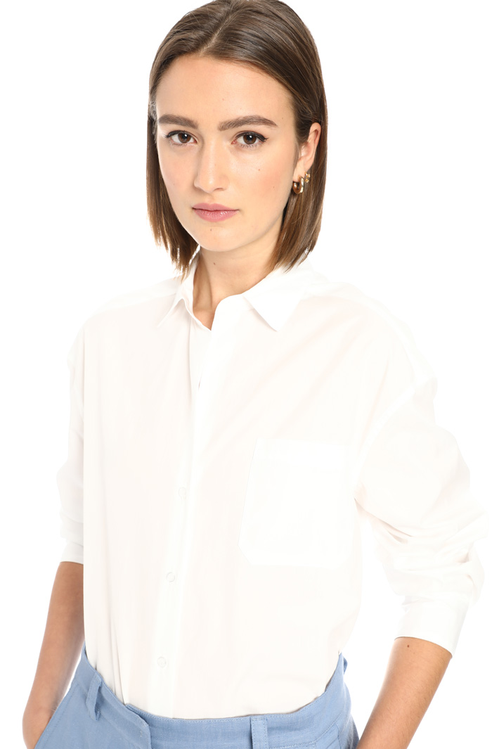 Oversized pure cotton shirt Intrend Oversized pure cotton shirt Intrend