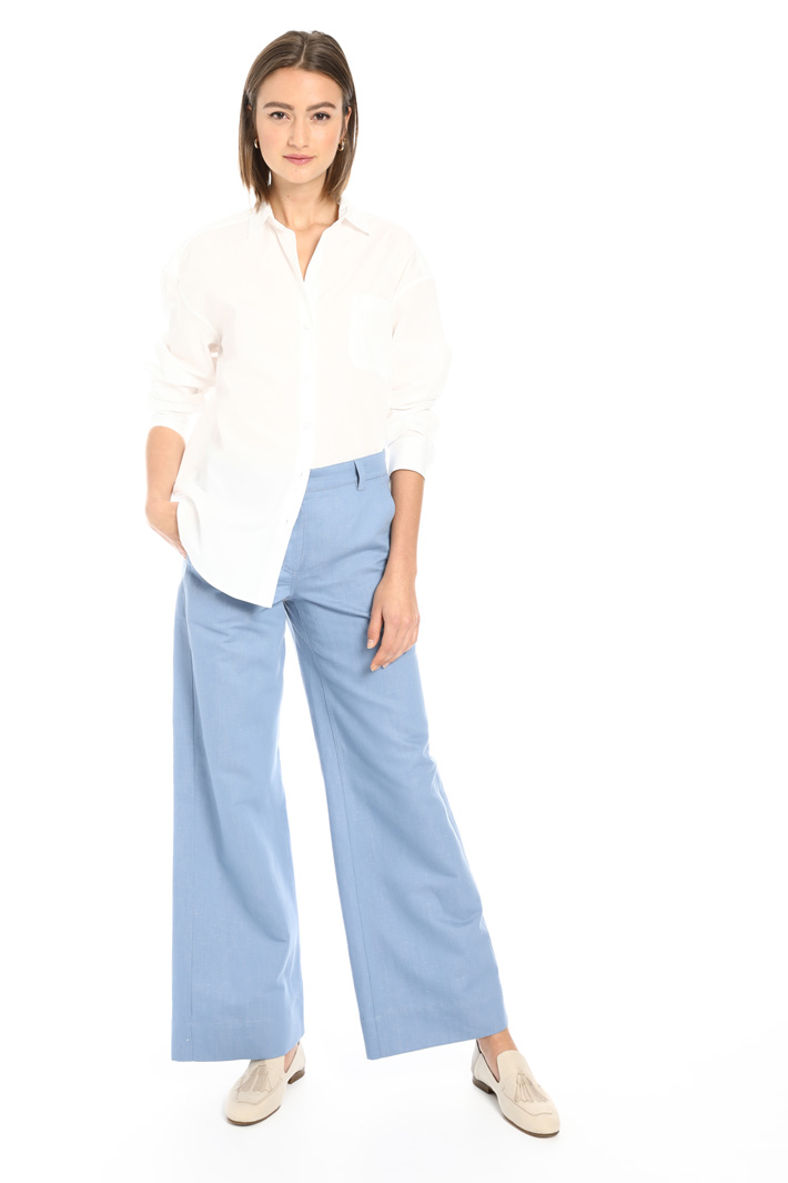 Oversized pure cotton shirt Intrend Oversized pure cotton shirt Intrend