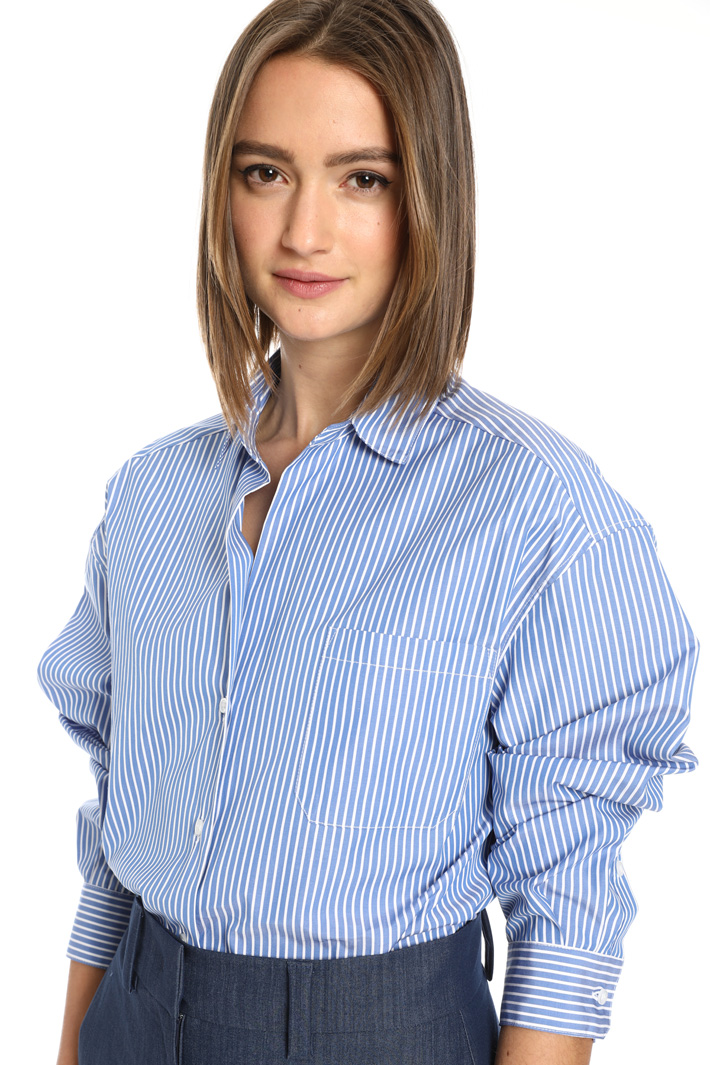 Oversized pure cotton shirt Intrend Oversized pure cotton shirt Intrend