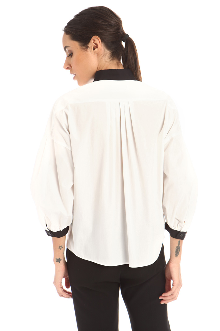 Embroidered cotton shirt Intrend Embroidered cotton shirt Intrend
