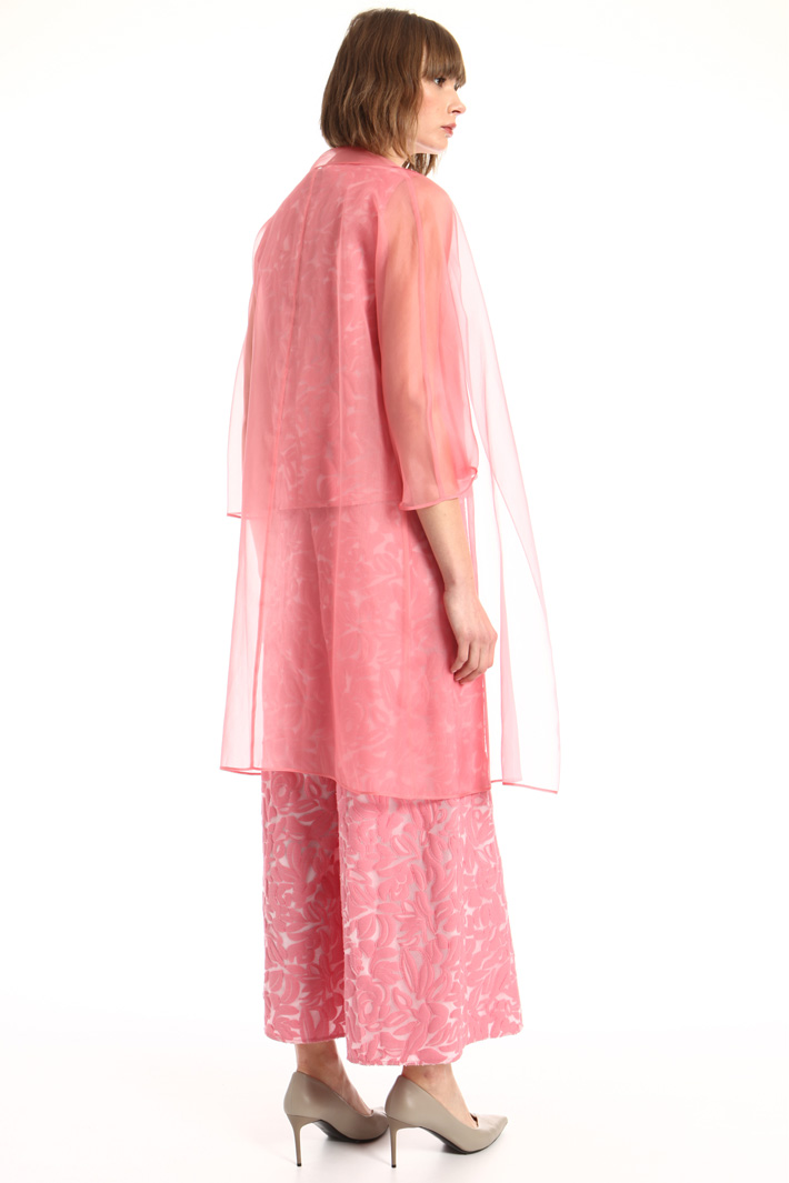 Silk organza duster coat Intrend Silk organza duster coat Intrend