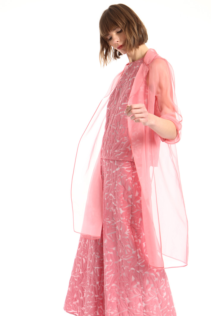 Silk organza duster coat Intrend Silk organza duster coat Intrend
