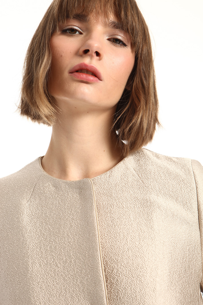 Jacquard duster coat Intrend Jacquard duster coat Intrend