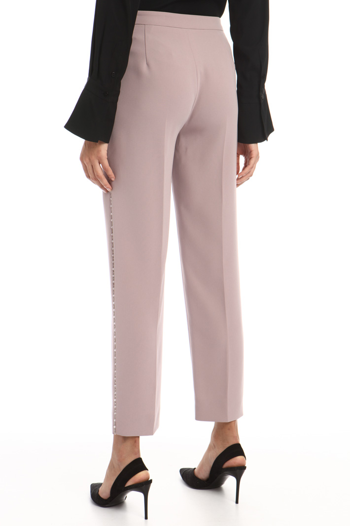 Cady trousers with beads Intrend Cady trousers with beads Intrend