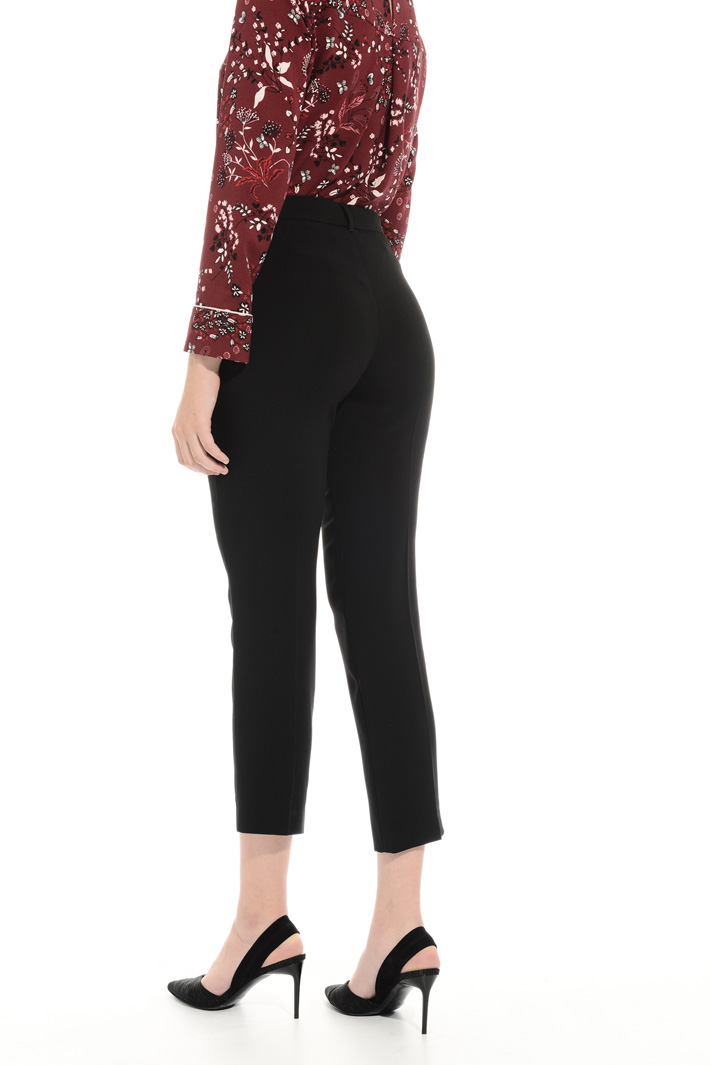 Cropped cigarette trousers Intrend Cropped cigarette trousers Intrend