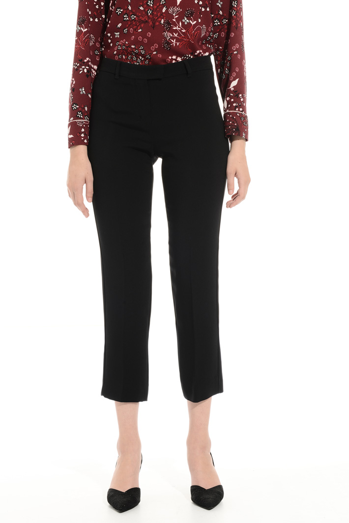 Cropped cigarette trousers Intrend Cropped cigarette trousers Intrend