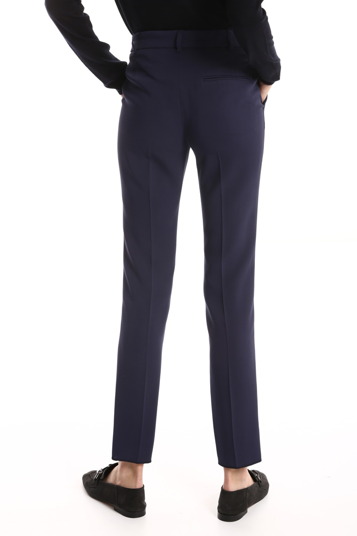 Crepe cigarette trousers Intrend Crepe cigarette trousers Intrend