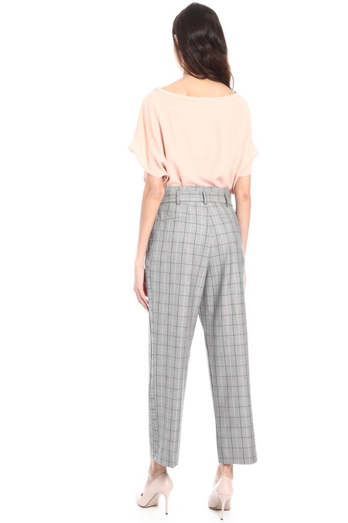 High waist belted trousers Intrend High waist belted trousers Intrend