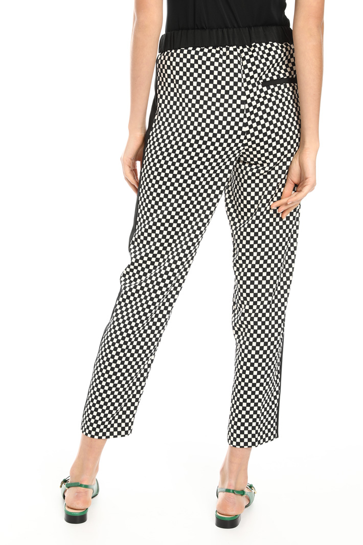 Cropped cady trousers Intrend Cropped cady trousers Intrend