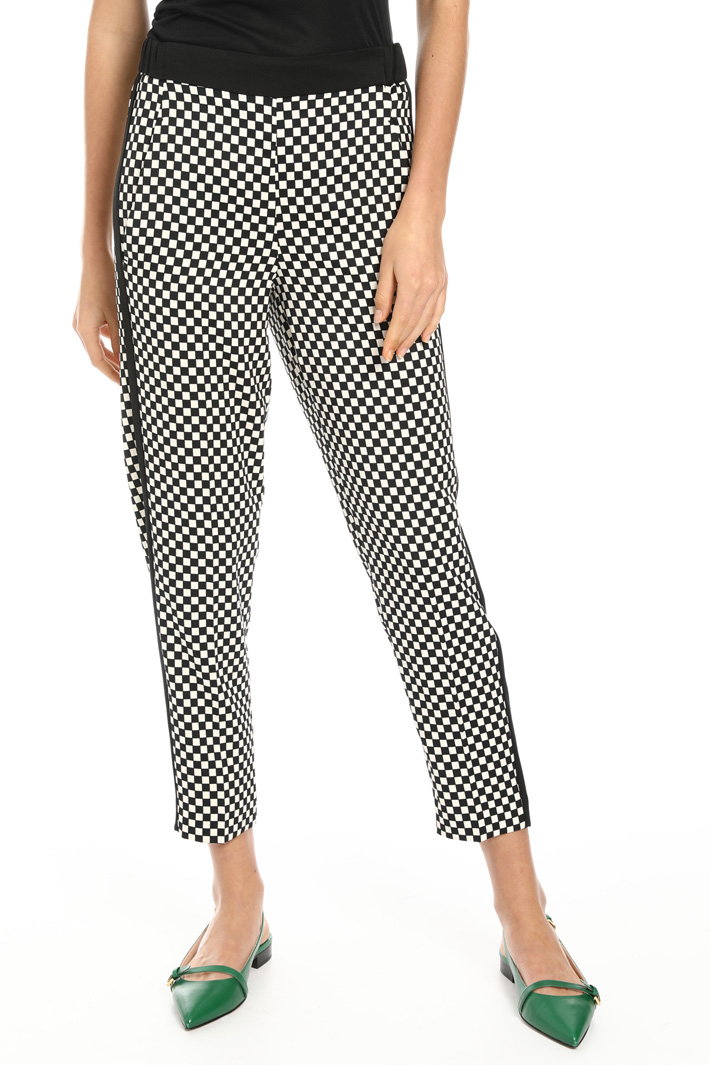 Cropped cady trousers Intrend Cropped cady trousers Intrend