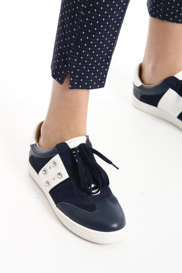 Cotton cigarette trousers Intrend Cotton cigarette trousers Intrend