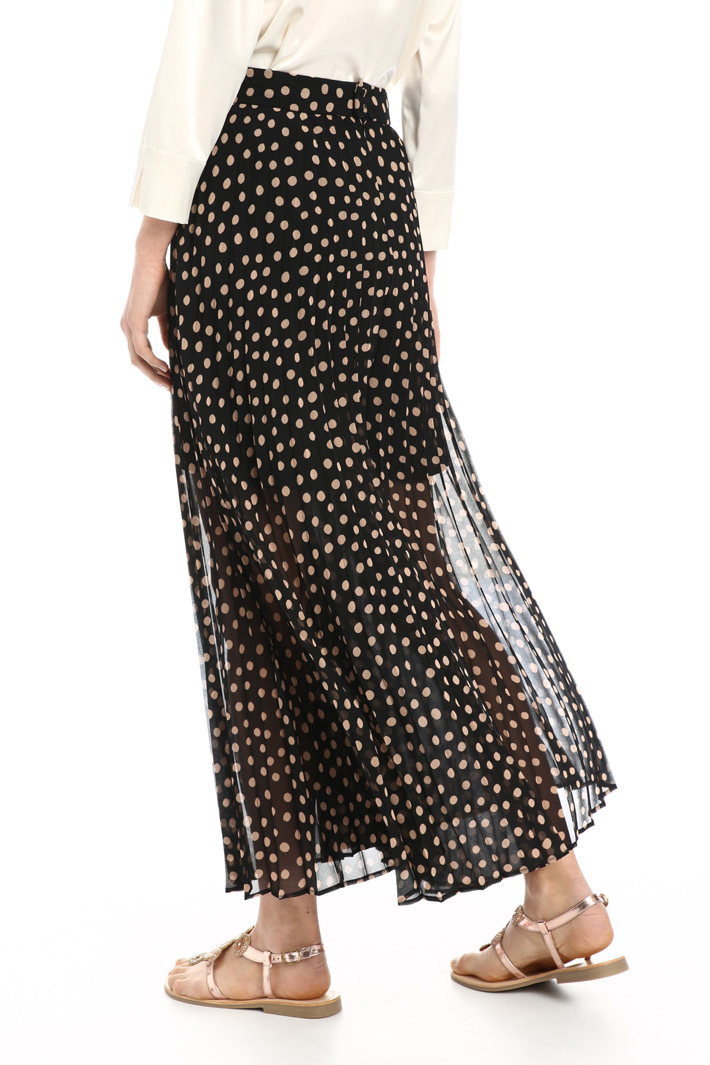 Pleated crepe skirt Intrend Pleated crepe skirt Intrend