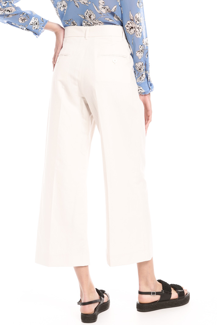 Pantaloni in cotone e lino Intrend Pantaloni in cotone e lino Intrend