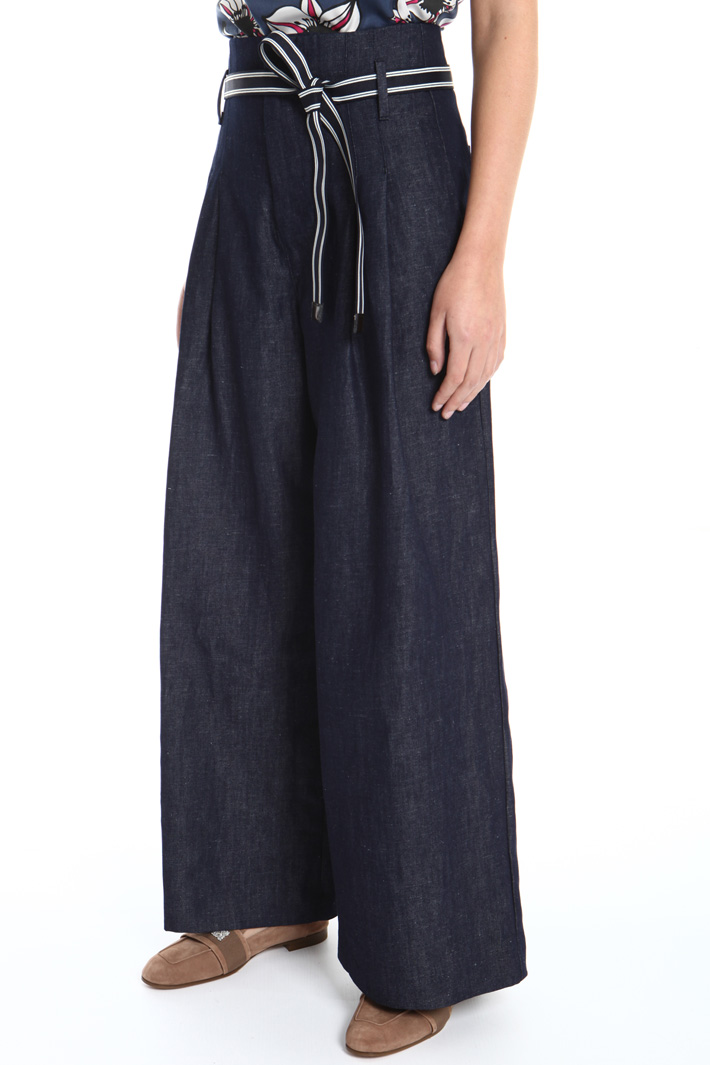 Cotton and linen trousers Intrend Cotton and linen trousers Intrend