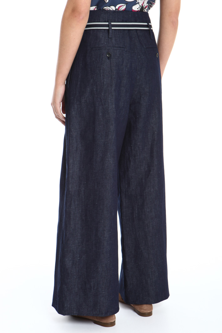 Cotton and linen trousers Intrend Cotton and linen trousers Intrend
