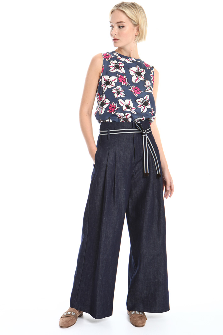 Cotton and linen trousers Intrend Cotton and linen trousers Intrend