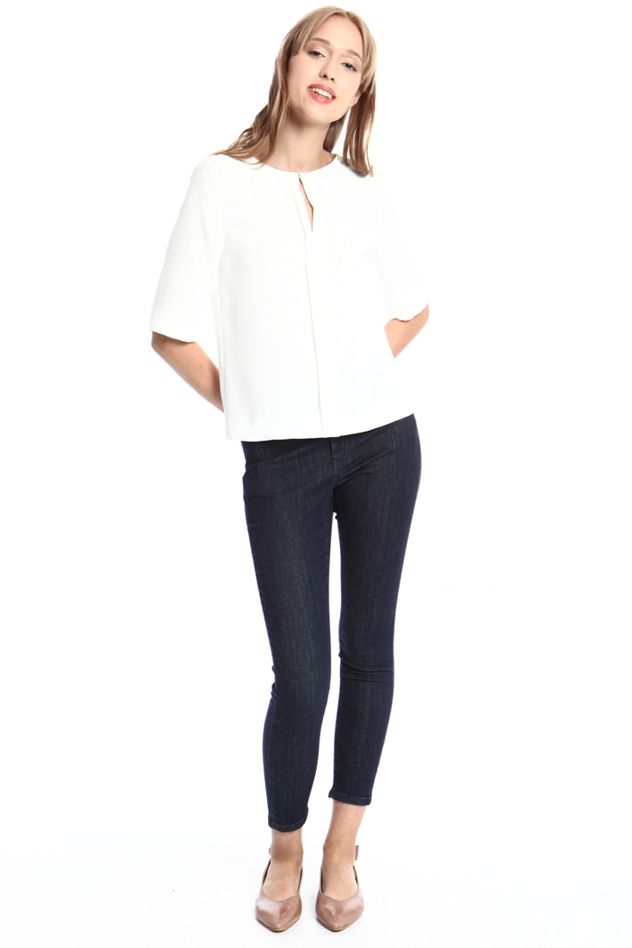 Tunic in crepe fabric Intrend Tunic in crepe fabric Intrend