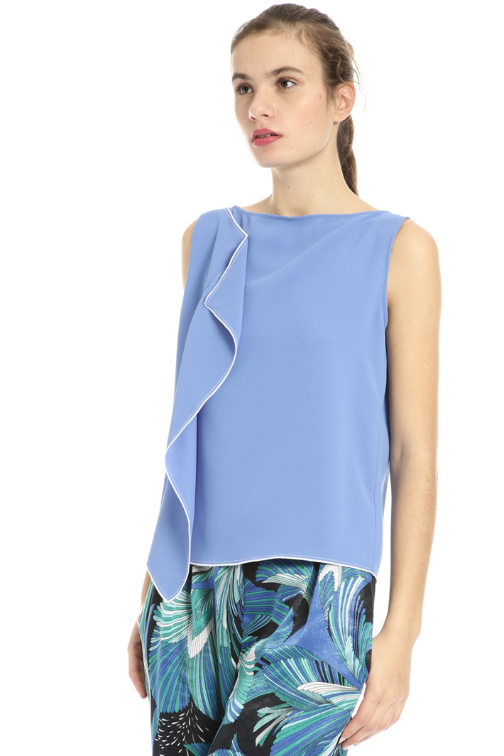 Top with front flounce Intrend Top with front flounce Intrend