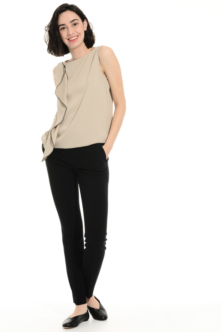 Top with front flounce Intrend Top with front flounce Intrend