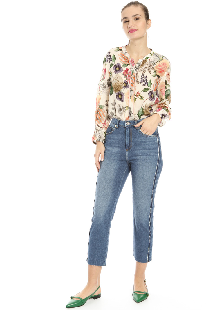 Five pocket denim trousers Intrend Five pocket denim trousers Intrend