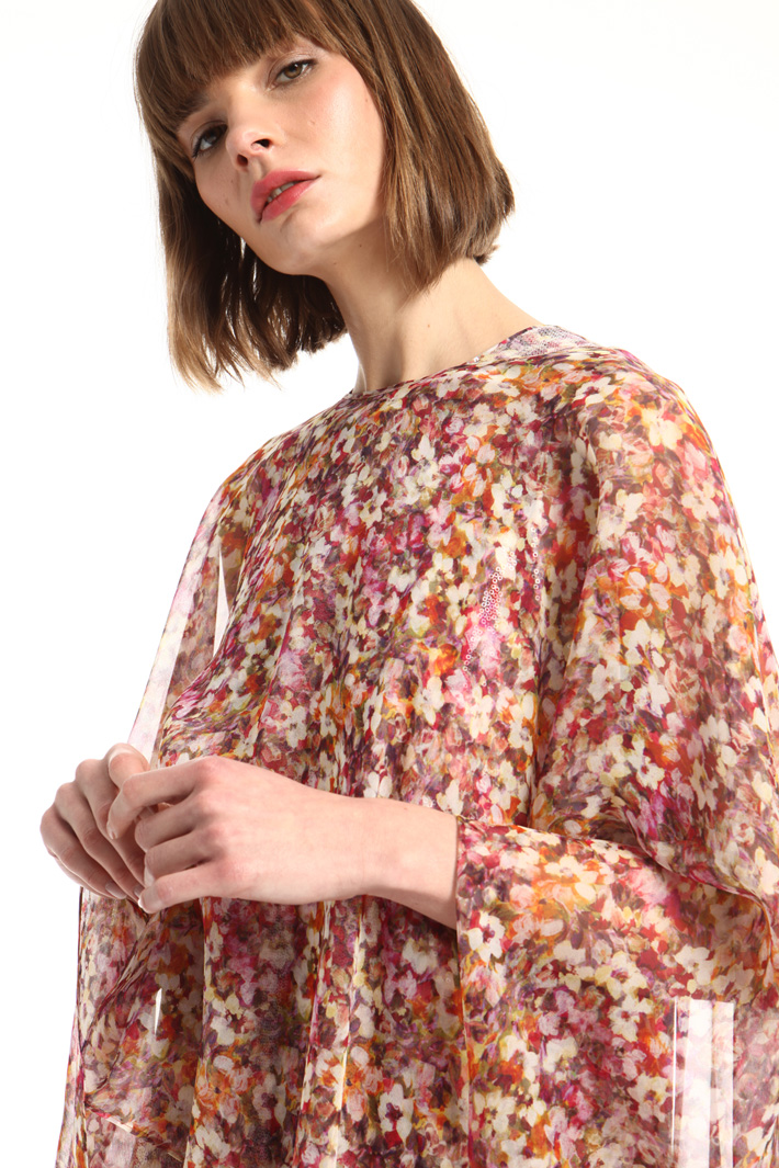 Silk georgette cape Intrend Silk georgette cape Intrend