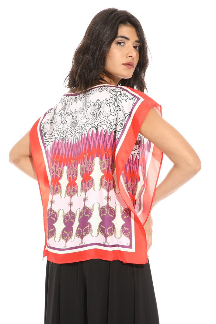 Printed silk top Intrend Printed silk top Intrend