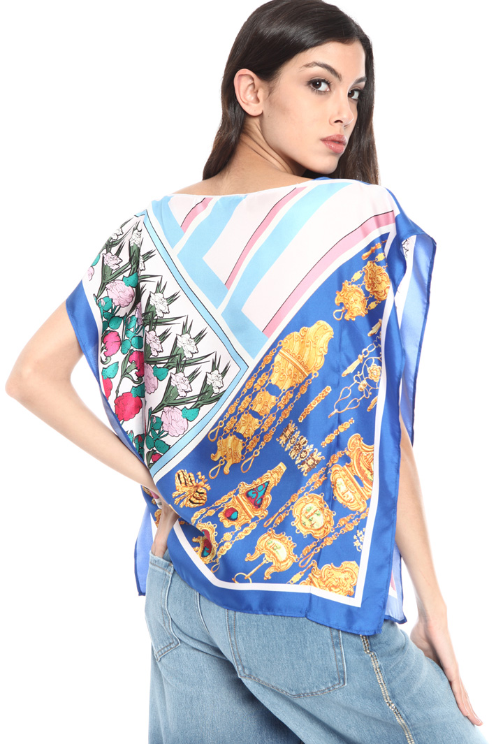 Printed silk top Intrend Printed silk top Intrend