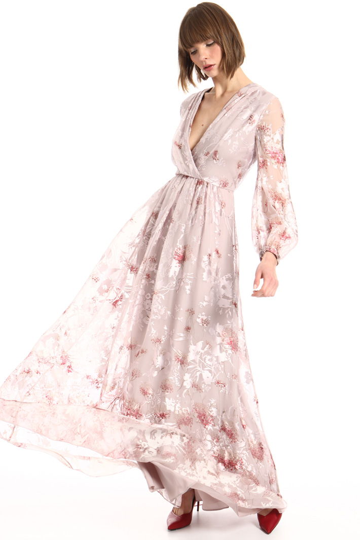 Silk blend satin dress Intrend Silk blend satin dress Intrend