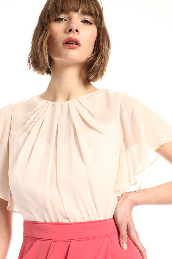 Silk and cady sheath dress Intrend Silk and cady sheath dress Intrend