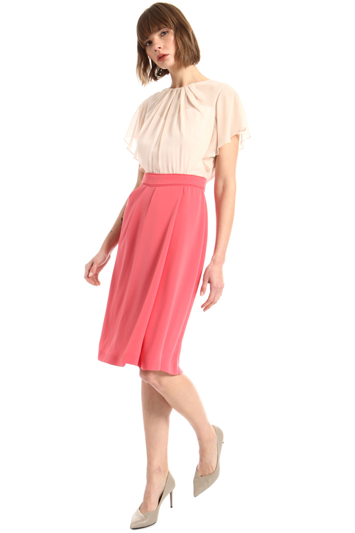 Silk and cady sheath dress Intrend Silk and cady sheath dress Intrend