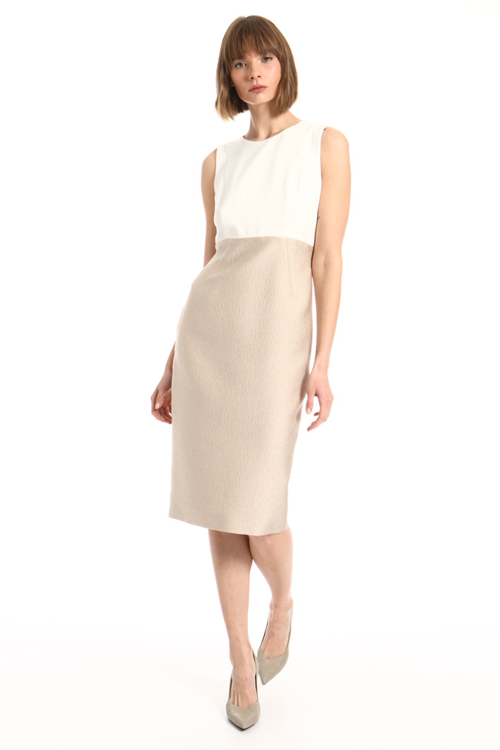 Jacquard and cady dress Intrend Jacquard and cady dress Intrend