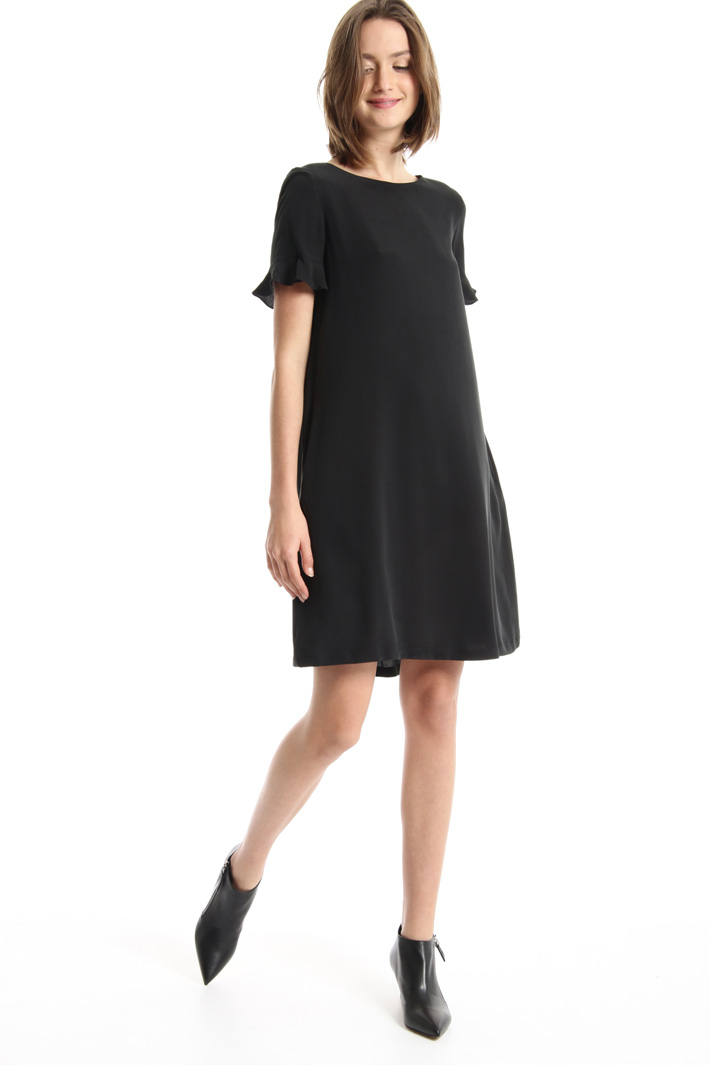 Pure silk crepe dress Intrend Pure silk crepe dress Intrend